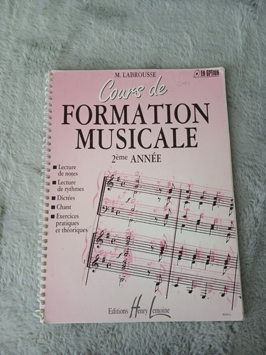 Cours formation musicale - de,