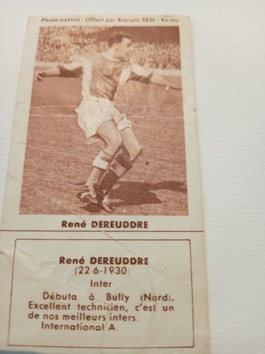 Carte image footballeur - carte,