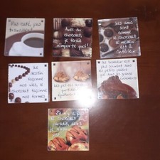 7 MAGNETS AIMANTS FRIGO