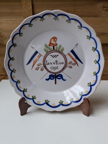 Ancienne assiette - ancienne,