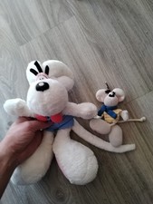 1 peluche DIDDL DEPESCHE 30-35 cm + porte clé