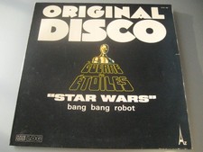 LP 33 T/STAR WARS LA GUERRE DES ETOILES /Original DISCO/Bang Bang Robot/TBE