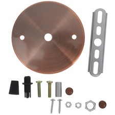  1 ensemble bricolage lustre Kit d'éclairage plaque de plafonnier décoratif