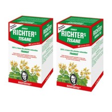 LOT de 2 Tisane the Richter transit NE 2 x 20 sachets