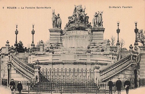 Rouen fontaine sainte - rouen, la