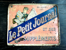 Ancienne tôle lithographiée