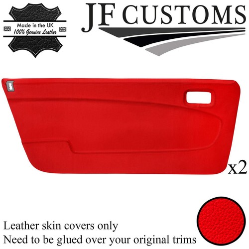 Rouge cuir avant - cuir,