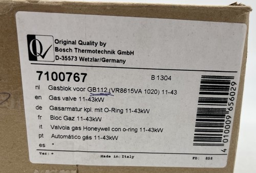 Robinet gaz bosch vanne - de,