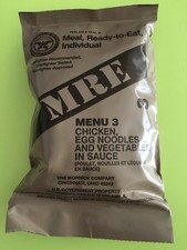 MRE Ration Militaire  US de
