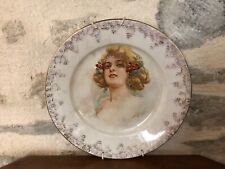 Assiette décorative, d’ornement, en céramique de Labrut Frères France