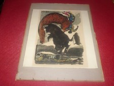 Art xxe picasso - xxe, lithographie
