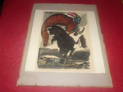 Art xxe picasso lithographie - art,