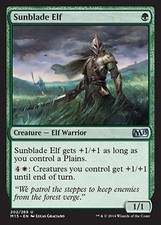 *MRM* FR/VF 4x Elfe lamesoleil ( Sunblade Elf ) MTG Magic M10+