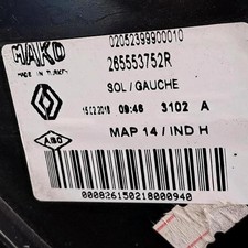 Feu arriere principal gauche