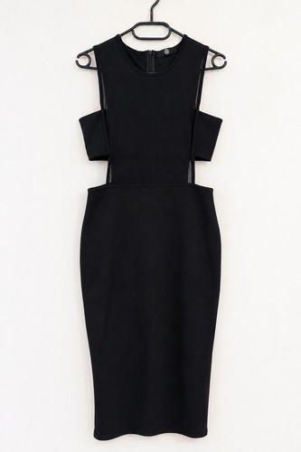 Robe noire missguided - robe,