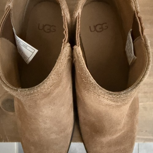 Bottine daim camel ugg - camel,