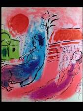 CHAGALL, MATERNITE AU CENTAURE - 1957 - LITHOGRAPHIE ORIGINALE, MAEGHT