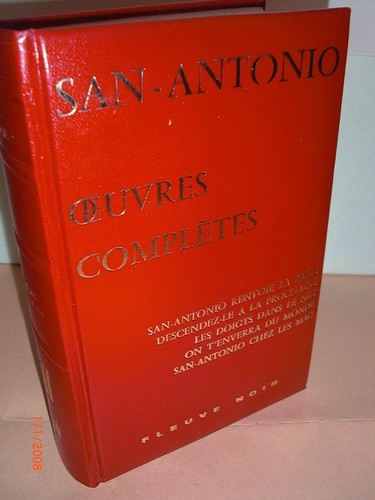 San antonio oeuvres completes - san,
