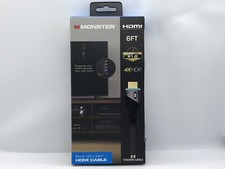 Monster HDMI Blue LED Connectors High Quality 4K HDR 21gbps Data Transfer