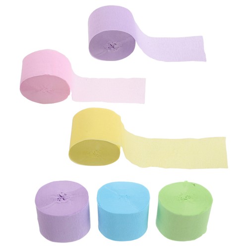 Colorful crepe paper - colorful, streamers