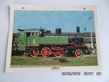 CARTE FICHE TRAINS DE LEGENDE