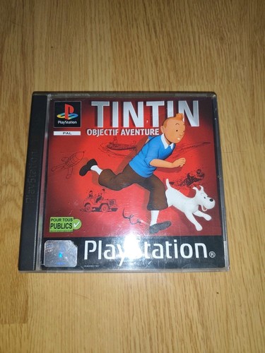 Jeu ps1 tintin objectif - jeu,