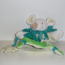 Doudou Souris Doudou et Compagnie - Vert