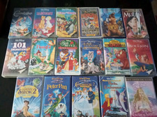Lot De 17 K7 VHS / Walt Disney
