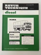Revue Technique Diesel - Camion SCANIA Porteurs Tracteurs L LB 110 et 111 - RTD