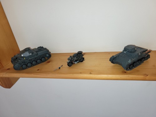Lot maquettes char allemand - lot,