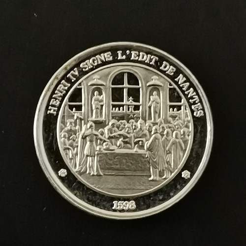 Medaille argent petit module - medaille,