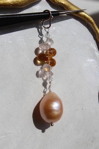 Pendentif délicat perle - délicat,