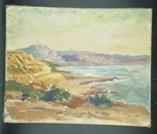 Ancien Tableau Peinture Huile