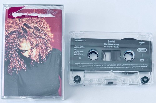Cassette audio tape janet - audio, "