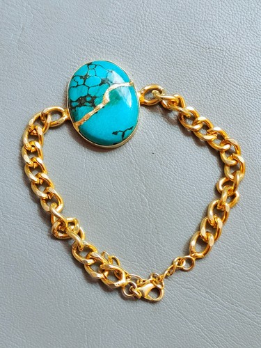 Bracelet kintsugi pierres - bracelet,