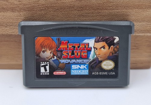 Metal slug advance - slug, nintendo