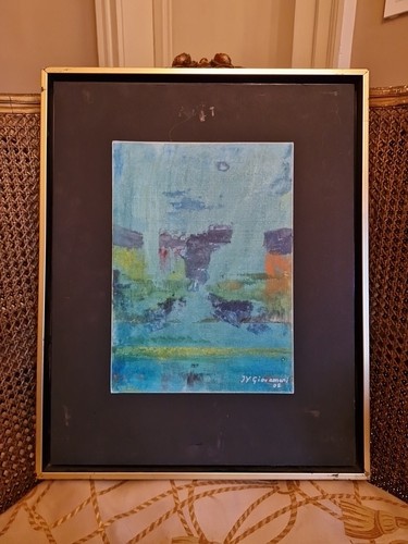 Peinture contemporaine signée - peinture,
