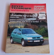 Revue technique automobile Volkswagen GOLF et VENTO Essence Diesel Depuis  1992