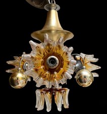 Lustre Sputnik en verre de