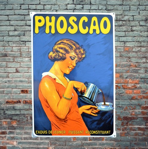 Plaque émaillée phoscao - émaillée,