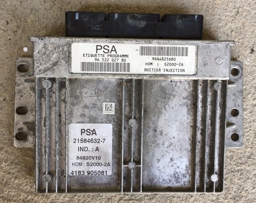 Calculateur moteur psa - moteur,