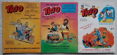 Trio lot numeros - trio,