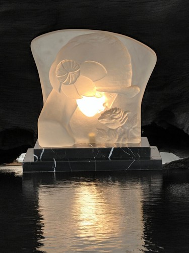 Lampe époque art déco - art,