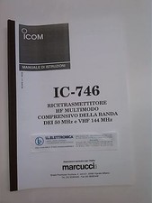 Guide Dans Italien D'Emploi Pour ICOM IC-746