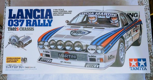 Tamiya 58654 lancia 037 - lancia, rally