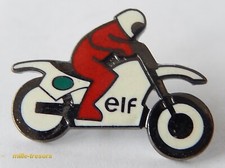 Ancien PIN'S : MOTO ELF  - ELF