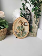 Tableau Ballerine - Décoration Murale 3D - Effet Relief - Style Vintage