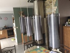 Lustre suspension design 4 verres