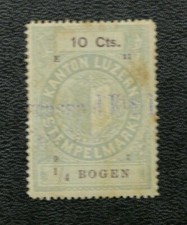 TIMBRE DE SUISSE : KANTON