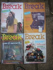 lot 4 revue BREAK ancienne rare  cibiste cibi radio amateur